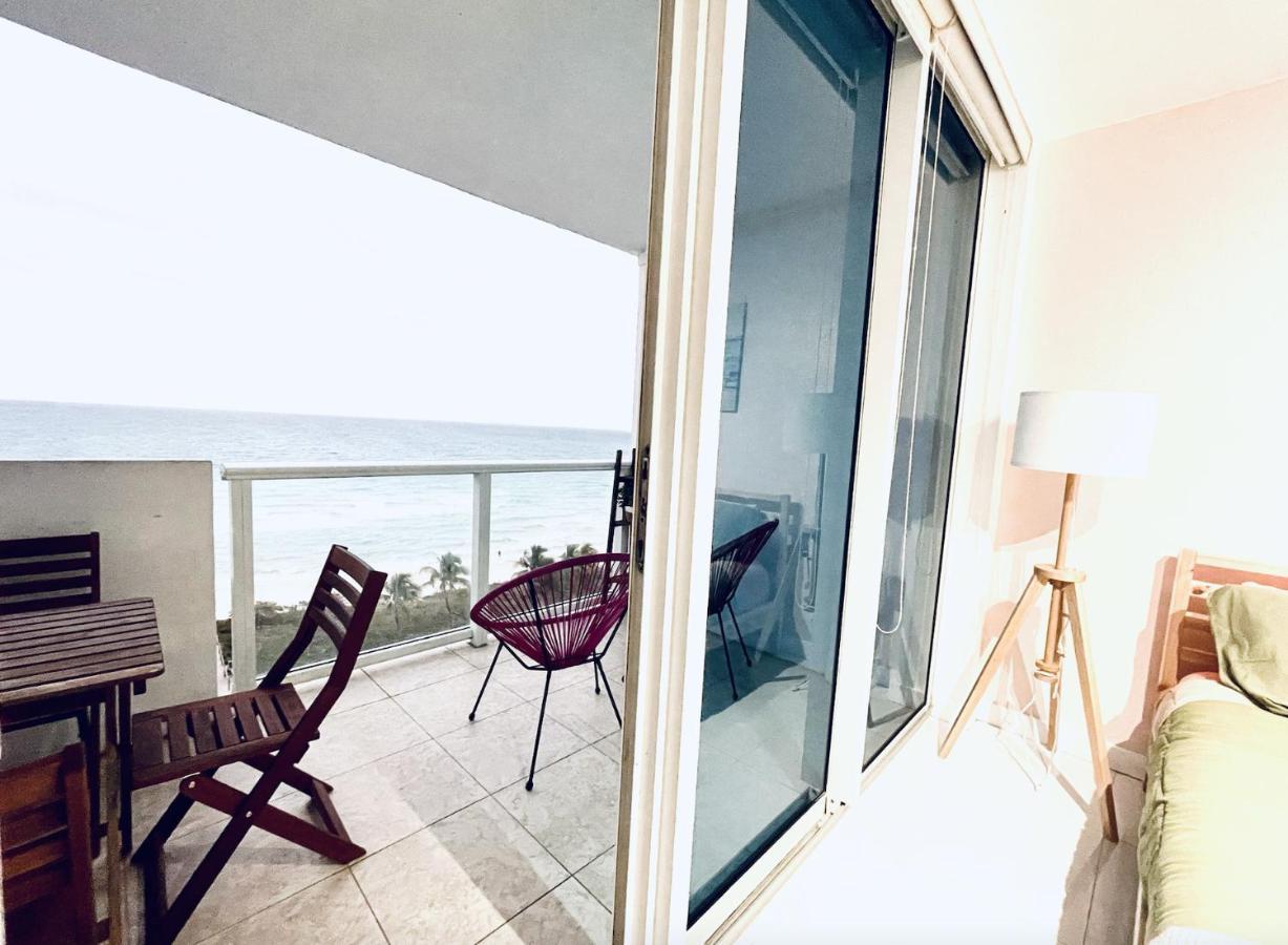 마이애미 비치 Balcony Direct Ocean Front. Free Valet Parking. Right At Ocean. 아파트 외부 사진